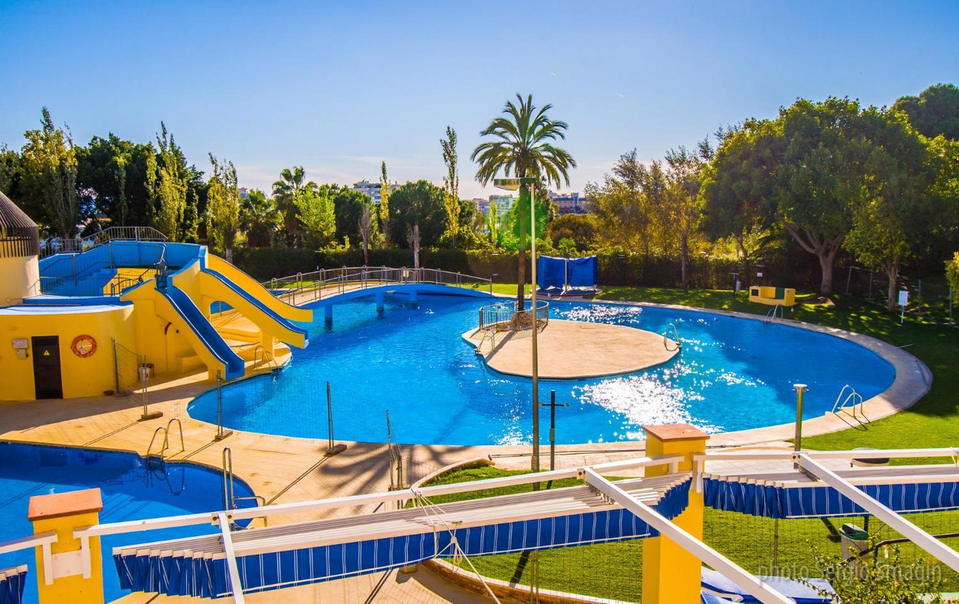 426 Estudio En Minerva Apartamentos - Vista Al Jardin - Piscina Y Playa Бенальмадена Экстерьер фото